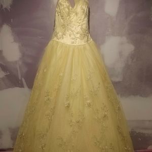 Beautiful yellow dress